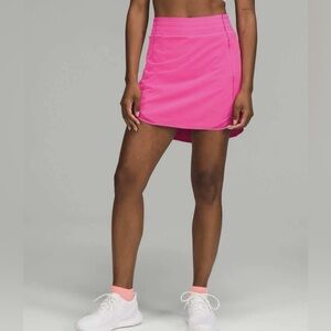 Lululemon Hotty Hot Hight Rise Skirt Sonic Pink